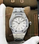 TWS factory V3 Version Swiss Audemars Piguet Royal Oak Cal.3120 Silver Dial Watch 37mm